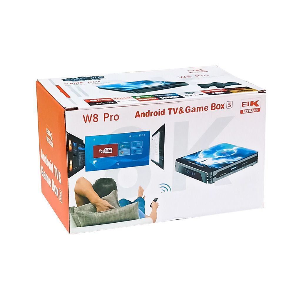 Игровая приставка Android TV Game box W8 Pro 8/128 Гб - фото фото фото 5