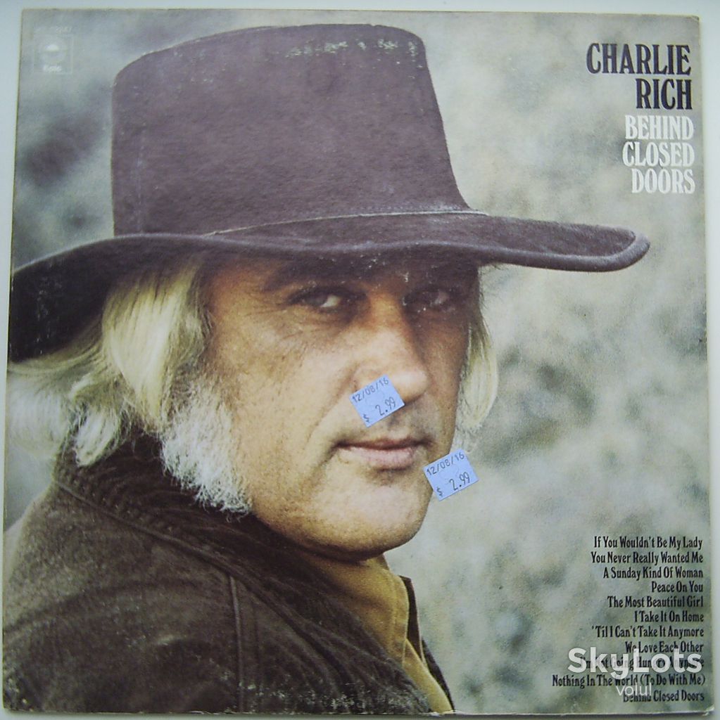CHARLIE RICH Behind Closed Doors LP VG++/EX - фото фото фото 0
