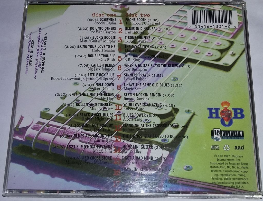 VARIOUS Essential Blues Guitar 2CD  US - фото фото фото 3