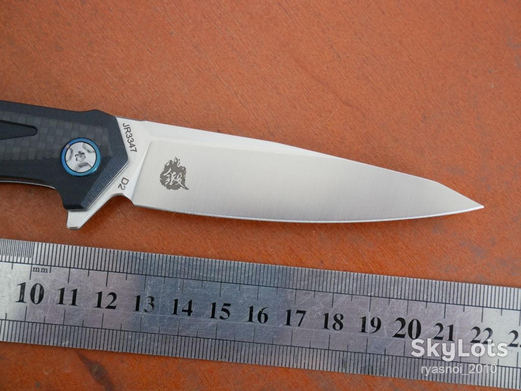 Jungle Edge JR3347-G10&amp;Carbon, D2 Satin, Slip joint, Tactical Outdoor, Yangjiang Explosion Models - фото фото фото 4