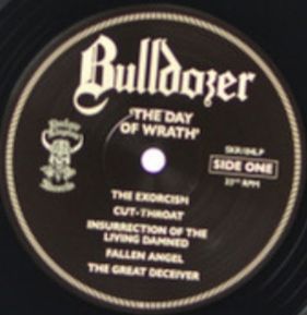 Bulldozer - The Day of Wrath - 1985.  (LP). 12. Vinyl. Пластинка. U.S.A. - фото фото фото 4