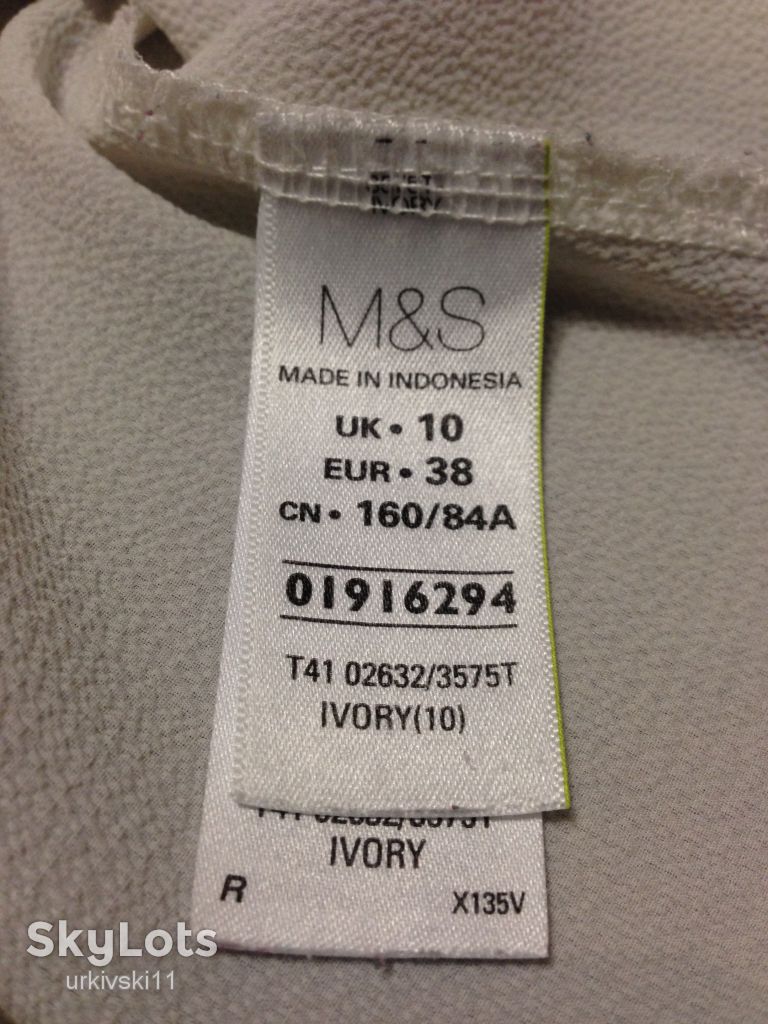 Блуза жен. Marks&amp;Spencer,р.S-M - фото фото фото 7