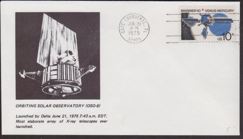 США 1975 КОСМОС СПУТНИК НАСА OSO-8 ОБСЕРВАТОРИЯ ПОЛЁТ КОСМИЧЕСКИЕ ИССЛЕДОВАНИЯ ЭКСПЕРИМЕНТЫ КАШЕ - фото фото фото 0