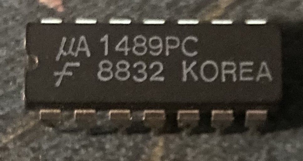 Микросхема μA 1489pc. Новые. - фото фото фото 0