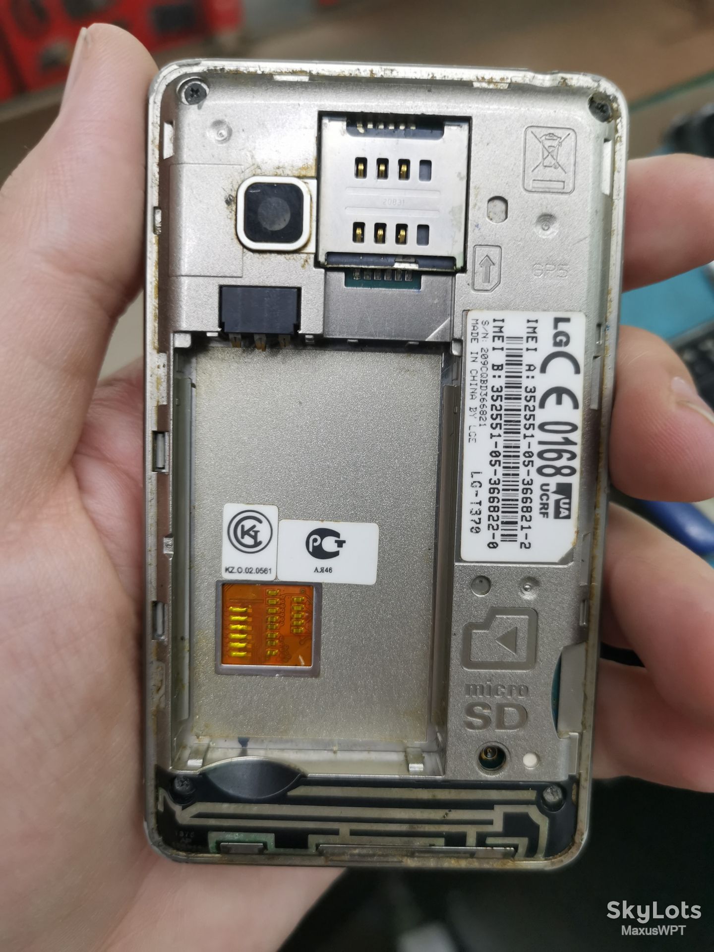 #240 Sklad LG T370 white - фото фото фото 2