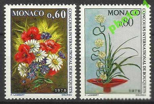 Монако 1975 флора цветы 2м. - фото фото фото 0