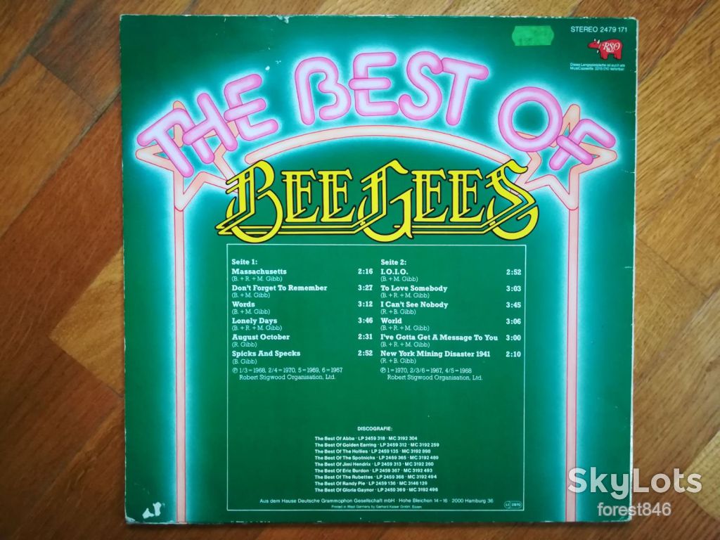 The best of Bee Gees   (глянс. конв.)-Ex.+, Німеччина   (&amp;66) - фото фото фото 1