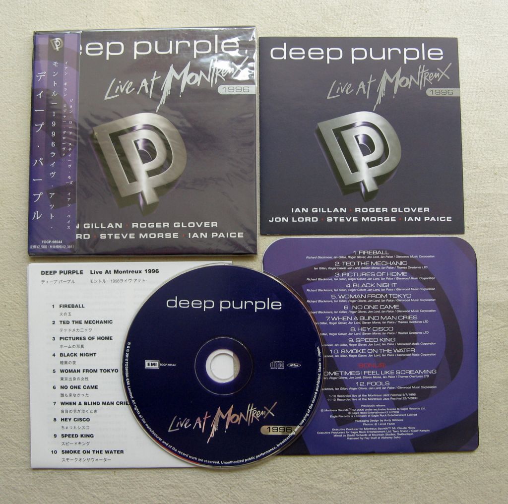 CDLP Deep Purple. Live at Montreaux. 1996/2006. - фото фото фото 1