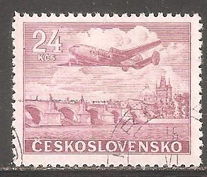 Чехословакия 1946 Sc.С26 гаш. - фото фото фото 0