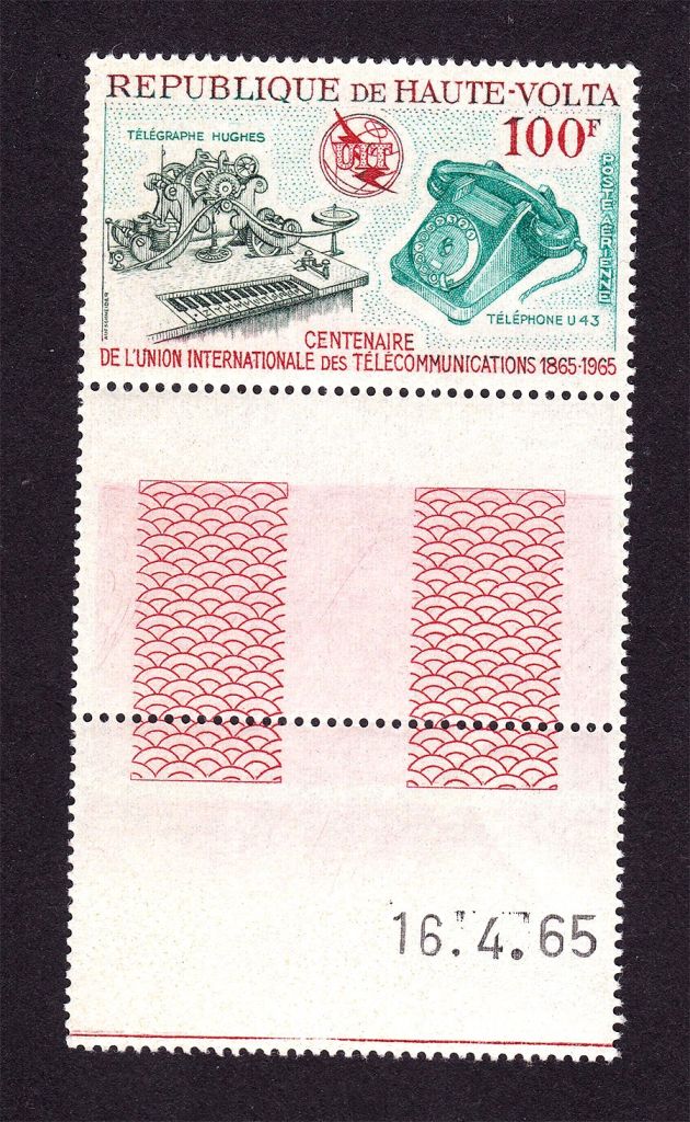 Космос .  Конго  1965 г MNH - поле - UIT - связь - телефон - фото фото фото 0