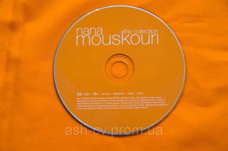 Музичний диск CD. NANA MOUSKOURI - фото фото фото 0