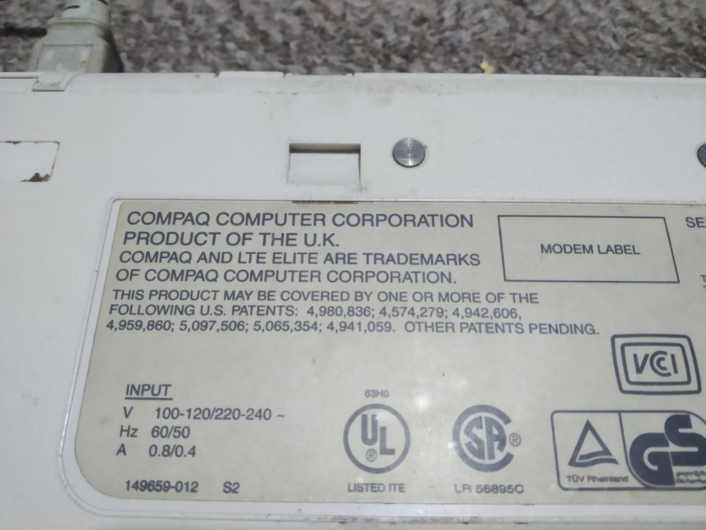 Антикваріат Compaq LTE Elite 4/75CX - фото фото фото 8