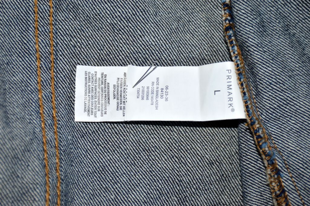 PRIMARK куртка чоловіча джинсова original L сток WE6-2 - фото фото фото 9