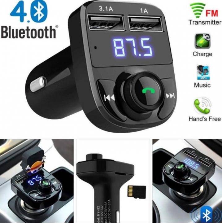 Трансмиттер CAR X8 FM модулятор MP3 Bluetooth - фото фото фото 6