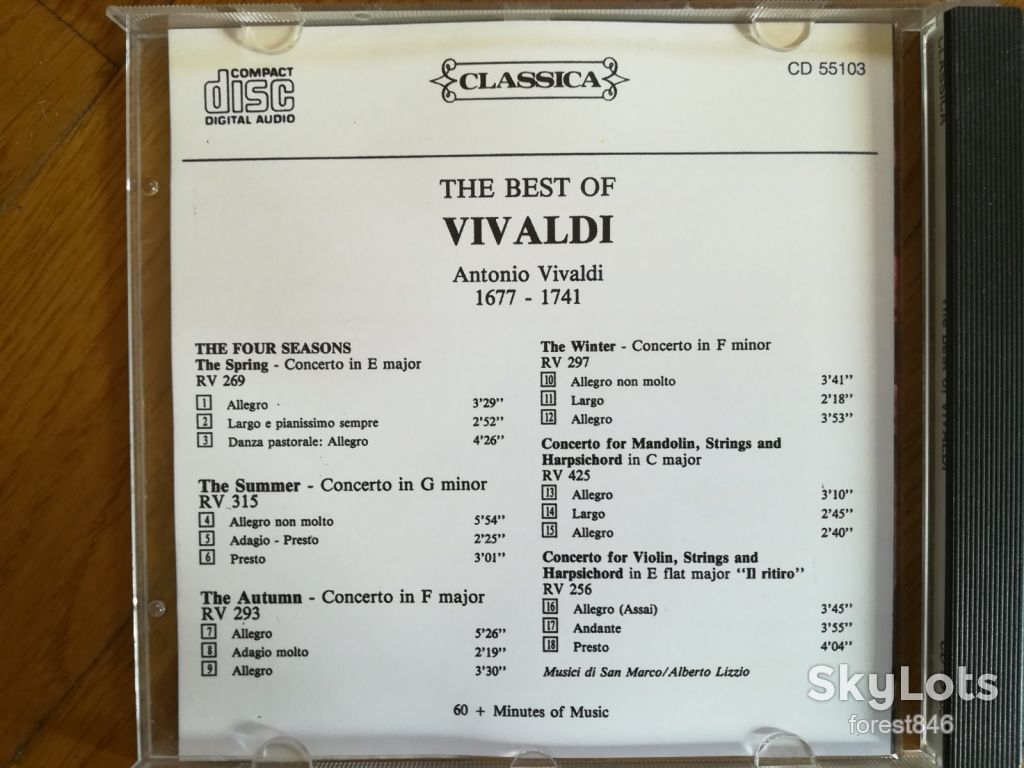 The best of Vivaldi  (1)-состояние: 4+ - фото фото фото 2