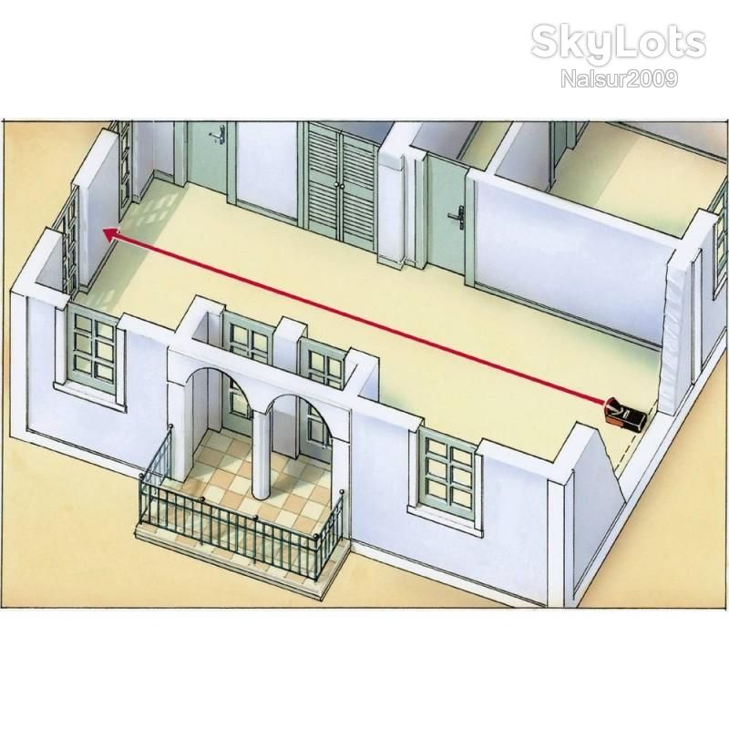 УЛЬТРАЗВУКОВОЙ ДАЛЬНОМЕР С ЛАЗЕРНЫМ ЦЕЛЕУКАЗАНИЕМ LASERLINER MeterMaster Pro Laser.       (ДЕФЕКТ) из Германии. - фото фото фото 3