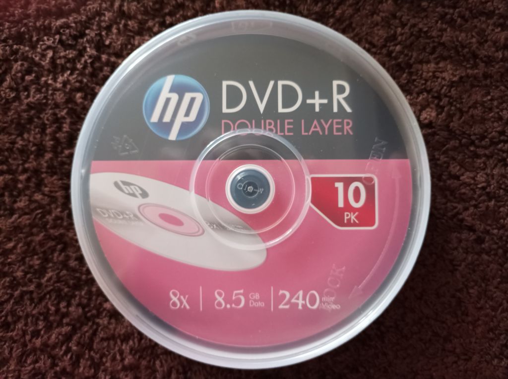 Диски HP DVD+R Double Layer 8X8,5X240 - фото фото фото 3