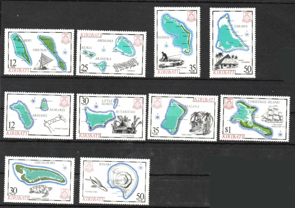 Кирибати  1981 - 1983 г MNH - - фото фото фото 0