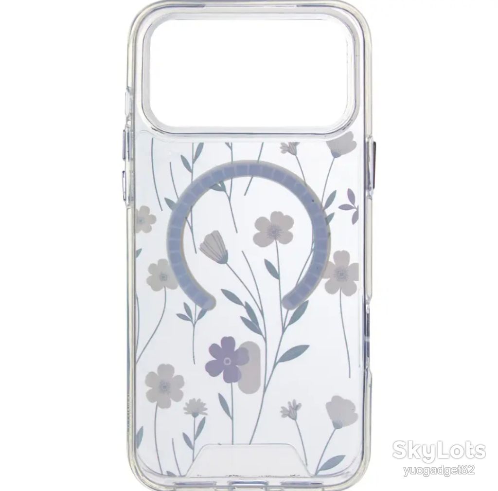 TPU+PC чохол Clear Garden with MagSafe для Apple iPhone 17 Pro  (6.3") - фото фото фото 2