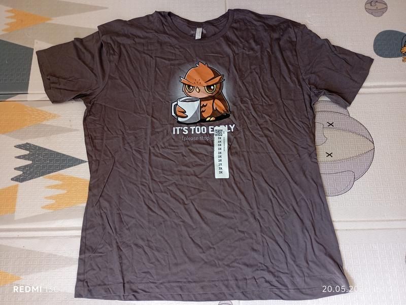 Чоловіча футболка великий розмір teeturtle - фото фото фото 1