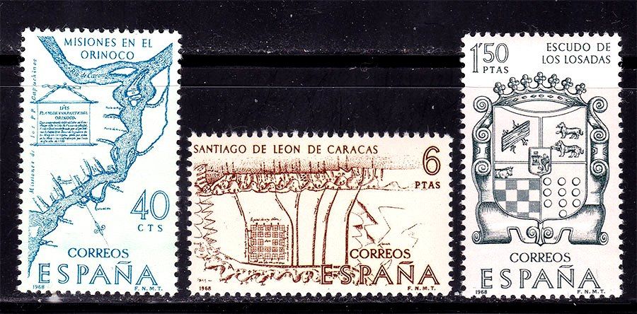 Испания 1968 г  MNH - карта - геральдика - фото фото фото 0