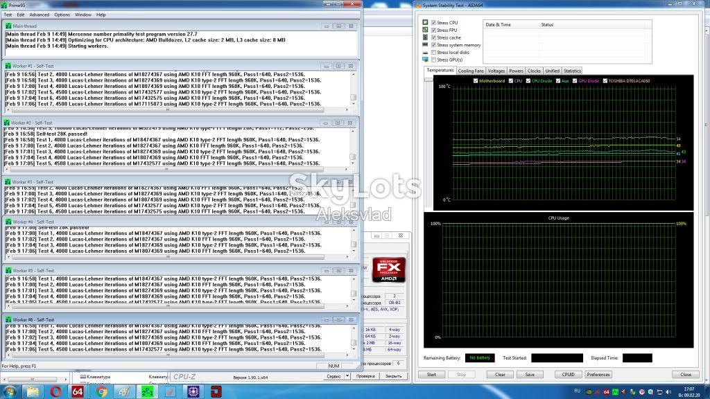 AMD FX-6100 3.3GHz/5200MHz/8MB Socket AM3+ 6 ядер 95вт - фото фото фото 7