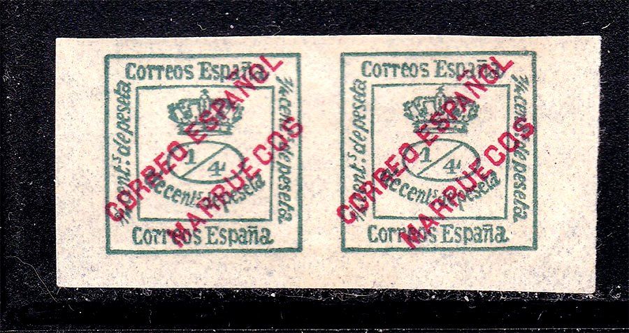 Испания  1908 г  MNH - б/з сцепка - фото фото фото 0
