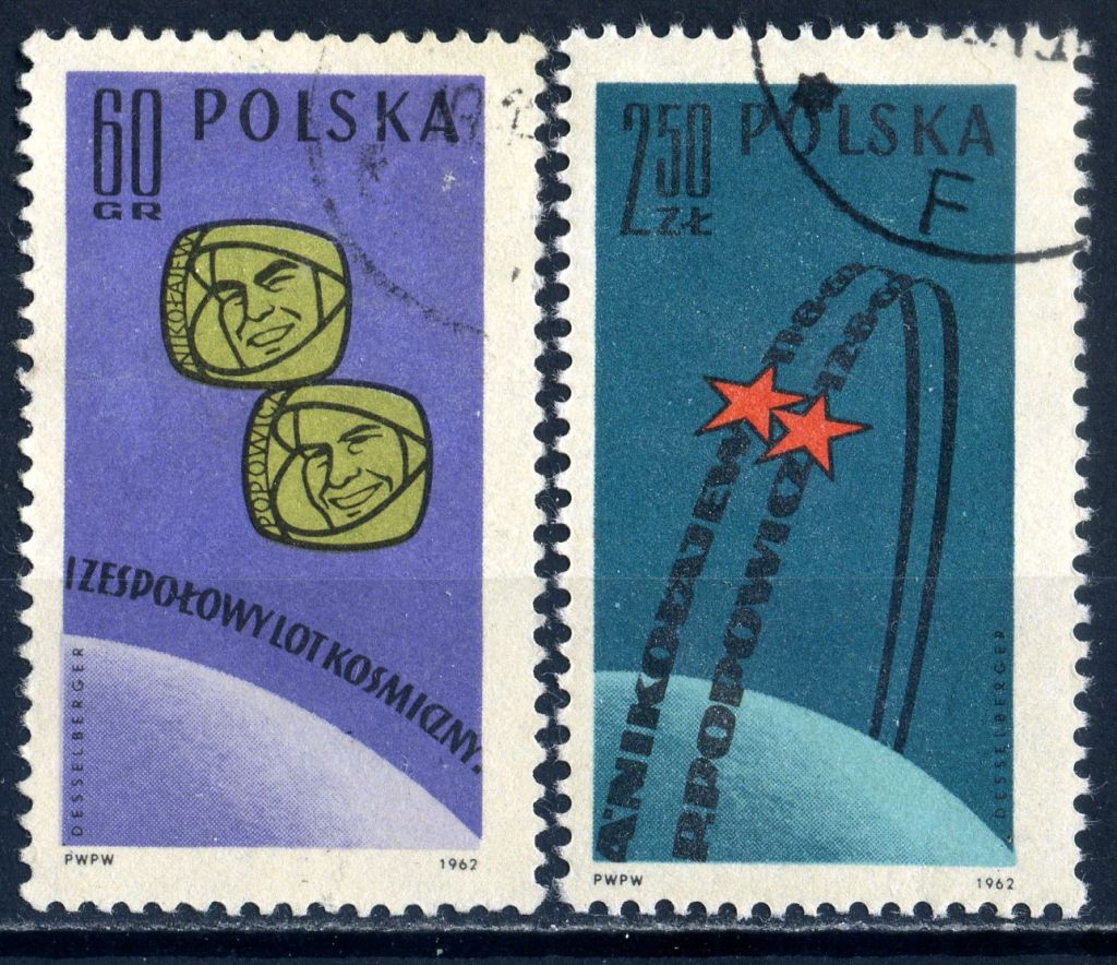 Польша. Космос  (серия) 1962 г. - фото фото фото 0