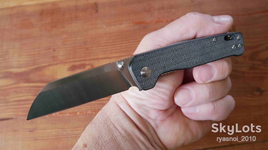 QSP QS130-I, Micarta, D2 Satin, Outdoor, Tactical, EDC, Liner Lock - фото фото фото 4
