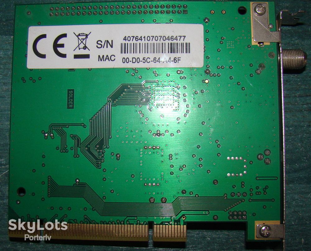TechniSat B2S3000 Rev 1.0 PCI Satellite DVB-S2 TV PCI - фото фото фото 1