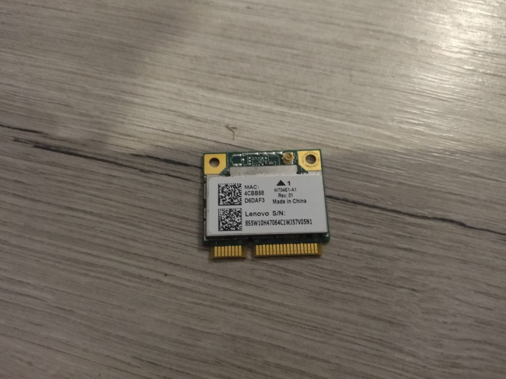 Wi-fi адаптер HalfSize Mini pcie Realtek rtl8188ee1t1r  (W704E1-A1) - фото фото фото 0