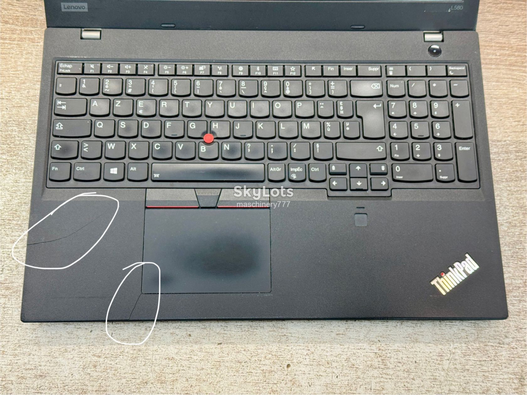 ноутбук lenovo Thinkpad l580-intel core i5-8gen-8gb ram ddr4-№ss210 - фото фото фото 1