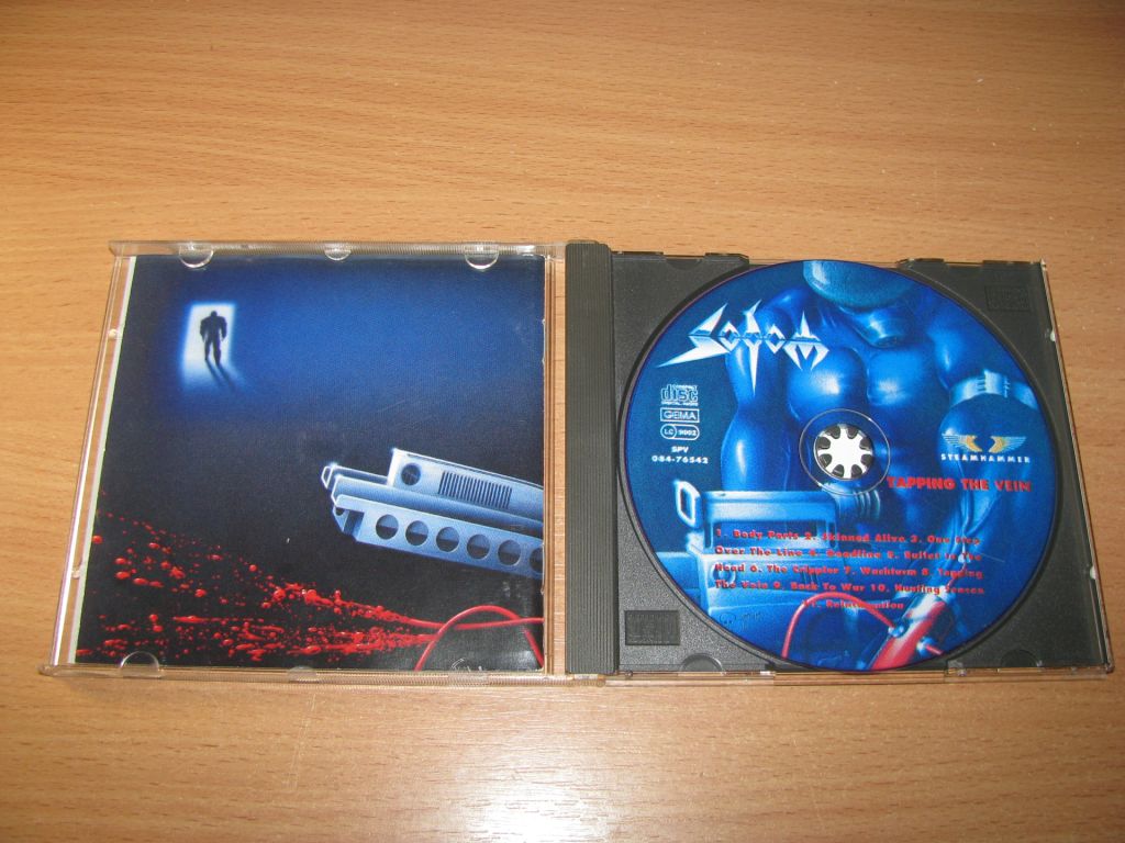 SODOM - Tapping The Vein   (1992 Steamhammer,1st press) - фото фото фото 1