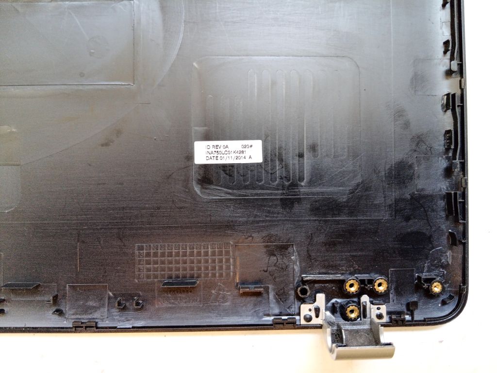 Б/У Кришка матриці без рамки на ASUS F750 - фото фото фото 5
