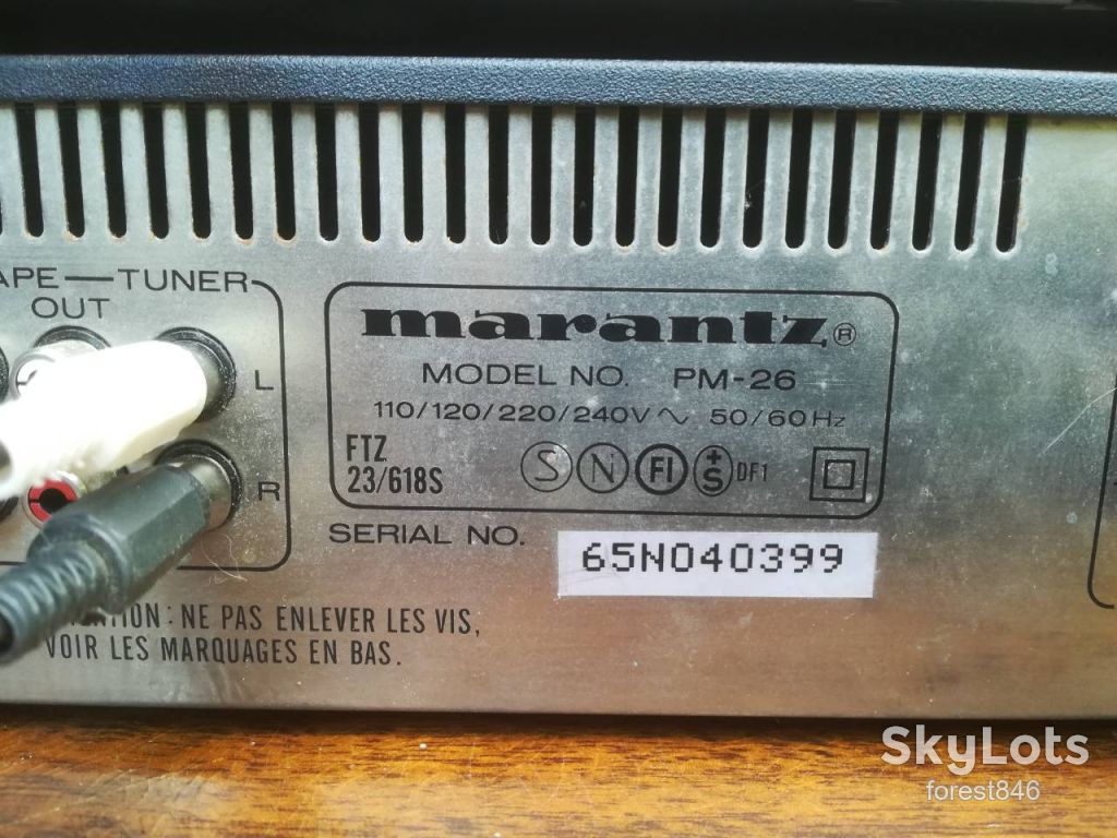Усилитель Marantz PM-26+тюнер Pioneer F-223L - фото фото фото 4