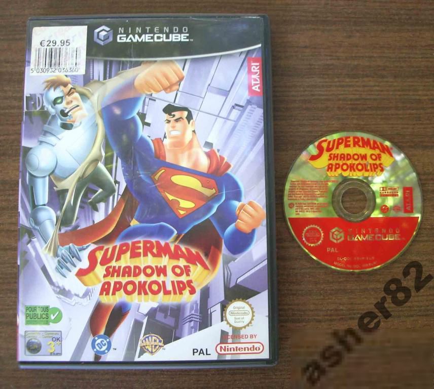 Игра на Nintendo Gamecube "Superman: Shadow of Apokolips"        (PAL) - фото фото фото 0