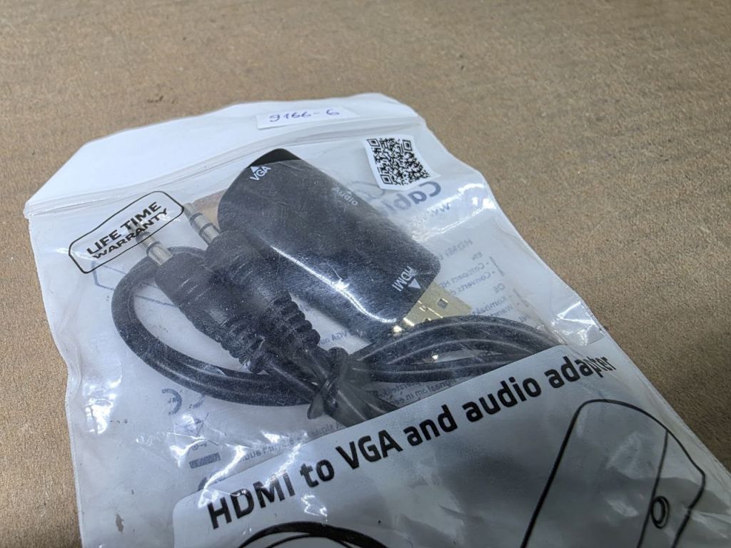 Cablexpert A-HDMI-VGA-02 HDMI - VGA аудіо НОВИЙ  (9166-6) - фото фото фото 2