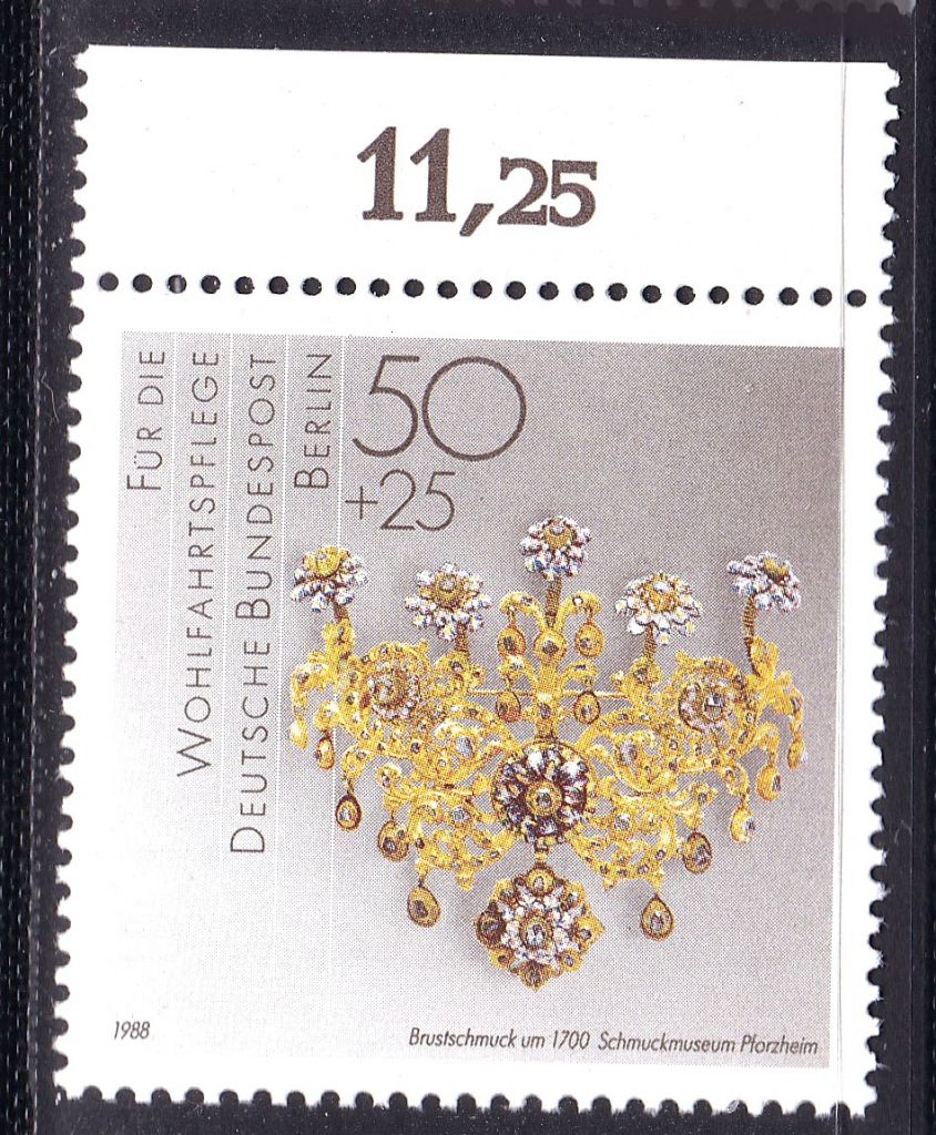 Германия - Берлин  1988 г MNH - искусство - - фото фото фото 0