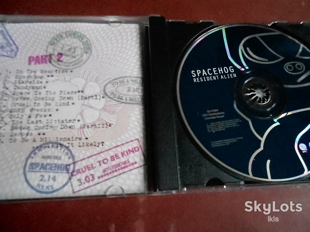 Spacehog Resident Alien CD фирменный б/у - фото фото фото 2