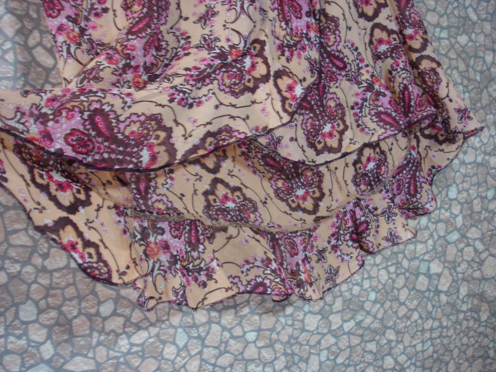 Шифоновая юбка 46-48 р  H&amp;M - фото фото фото 3