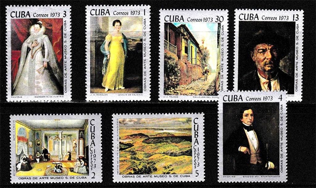 Искусство .  Куба 1973 г  MNH - - фото фото фото 0