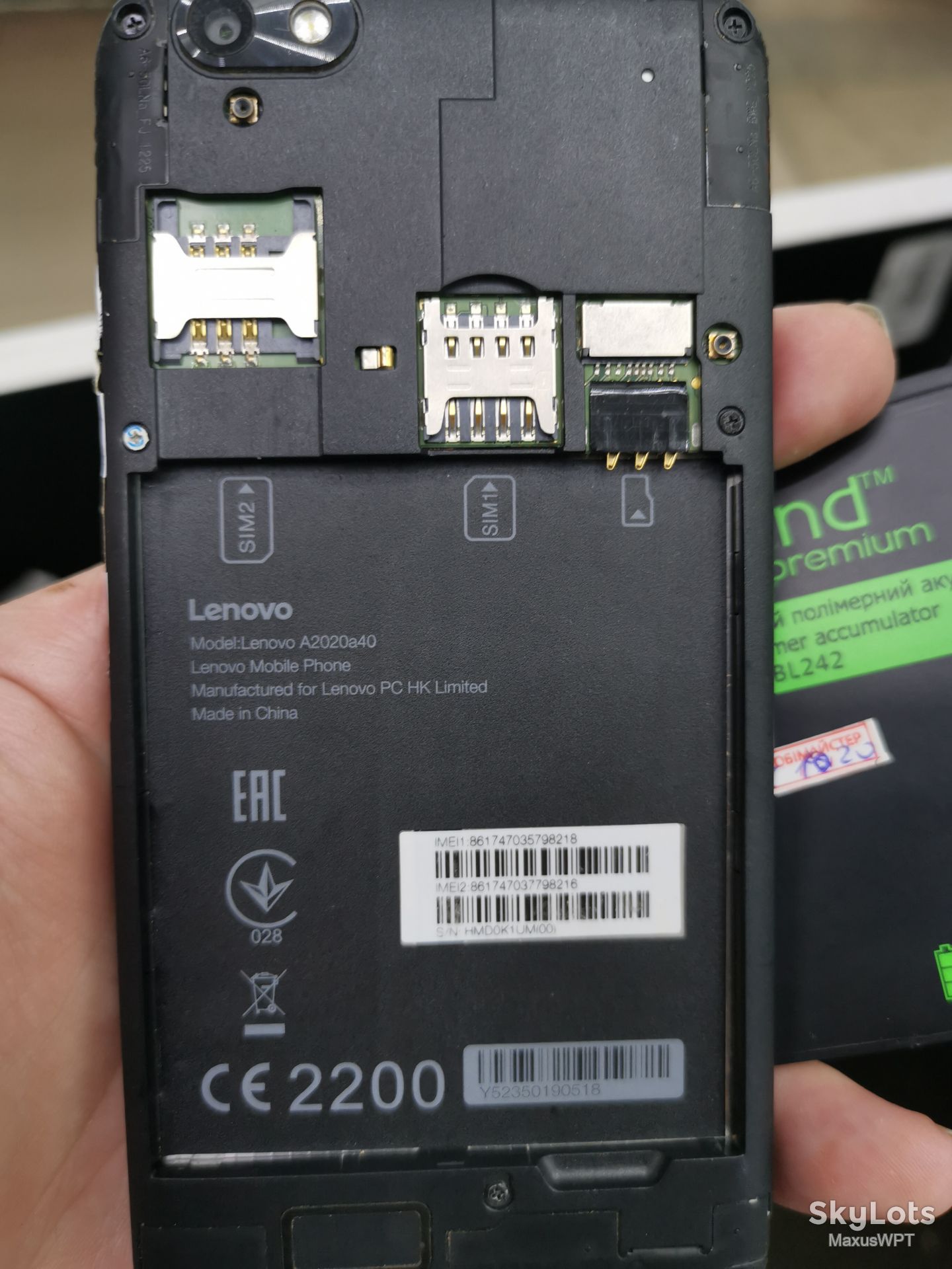 #195 Sklad Lenovo vibe c a2022a40 - фото фото фото 2