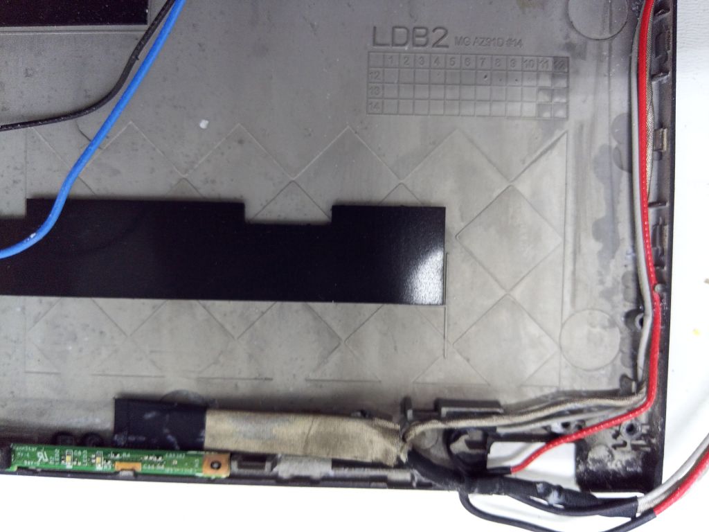 Б/У Кришка матриці без рамки на Lenovo X230 - фото фото фото 5