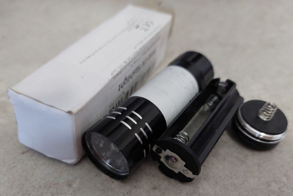 Uv ультрафіолетовий фонарик фанарик uv flashlight - фото фото фото 2