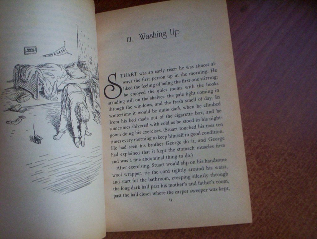 F B White. Stuart Little. Стюарт Літтл. 1973 англ мова. - фото фото фото 2