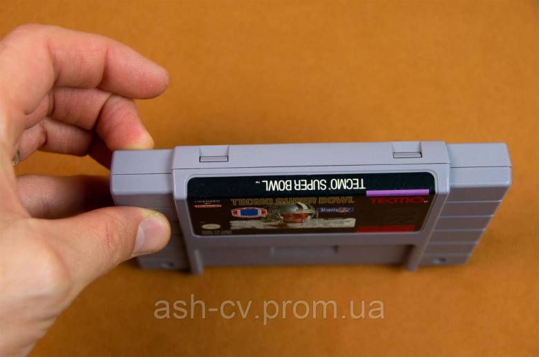 Картридж Super Nintendo SNES, гра Tecmo Super Bowl - фото фото фото 2