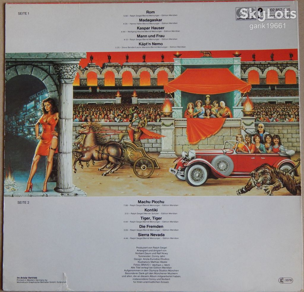 Dschinghis Khan – Viva  (Jupiter Records – 202 857, Germany) EX+/NM- - фото фото фото 1