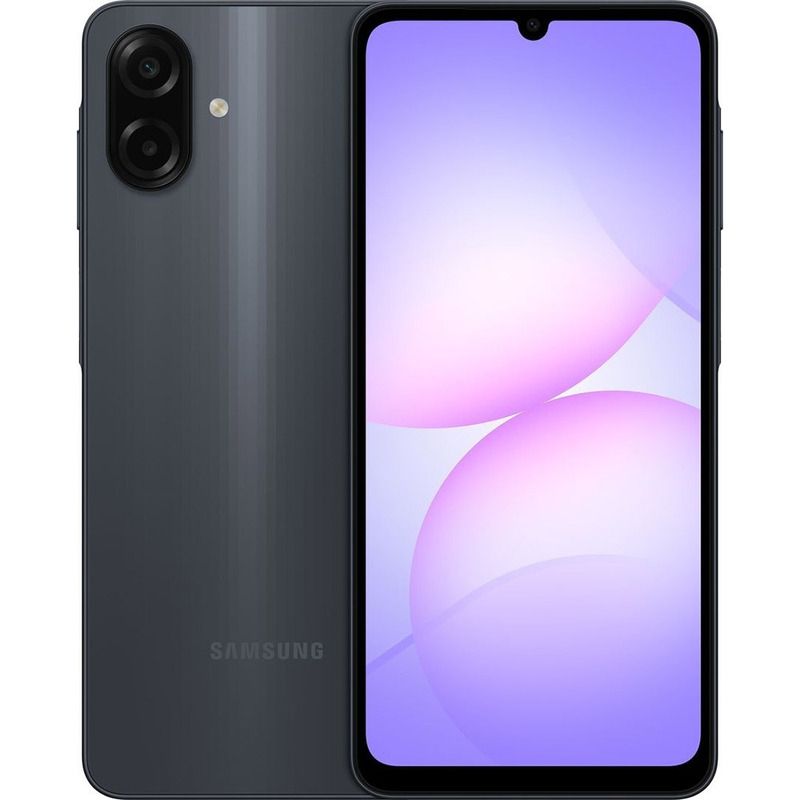 Samsung Galaxy A07 4/128GB Black    (SM-A075FZKGSEK) - ГАРАНТІЯ 1 РІК - фото фото фото 0