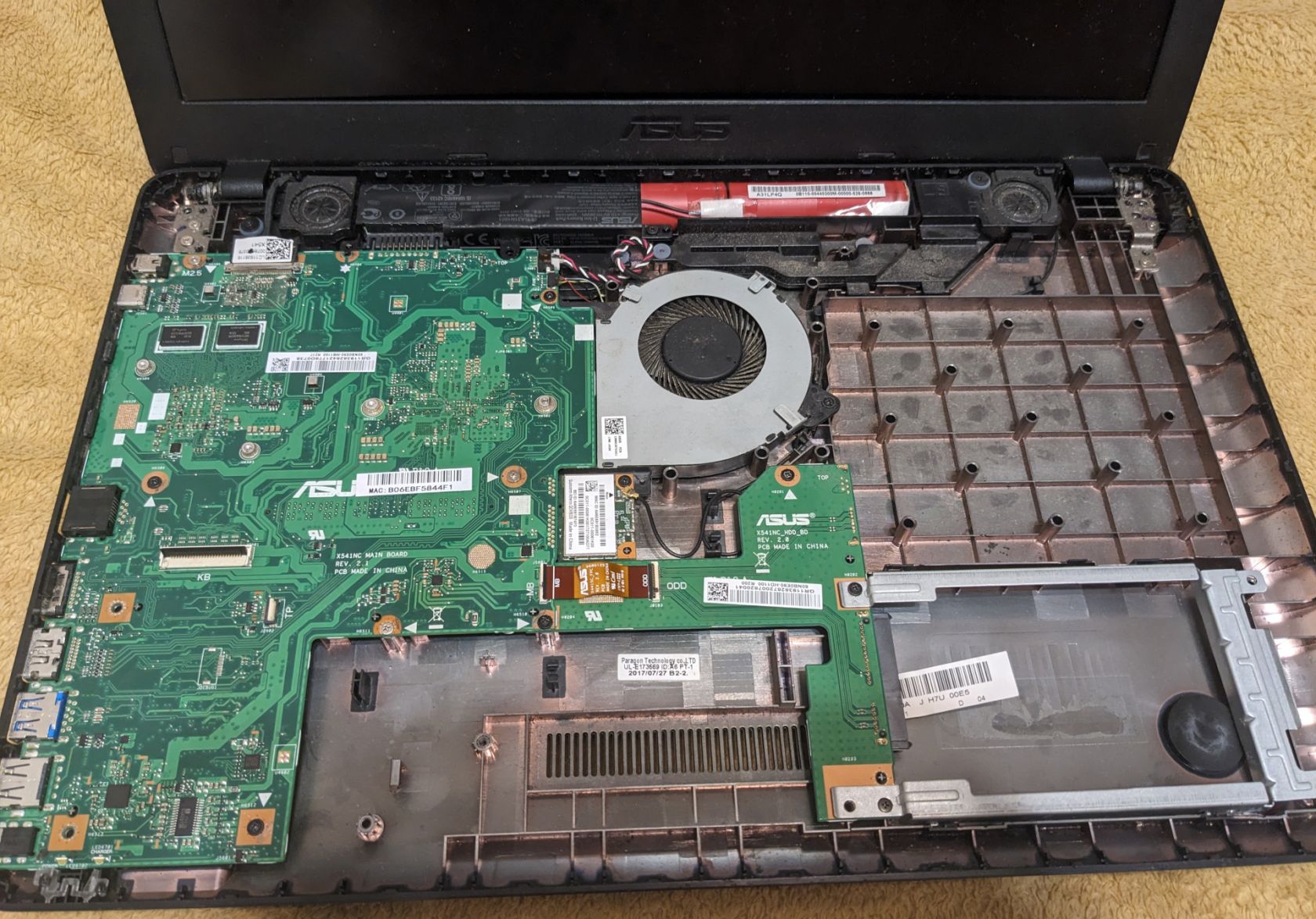 Ноутбук Asus X541NC - фото фото фото 8