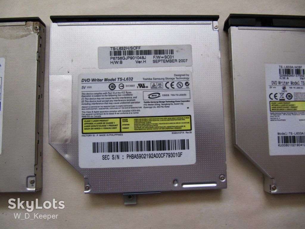 DVD-RW   (SATA, IDE) ноутбучні, нетестовані - фото фото фото 4